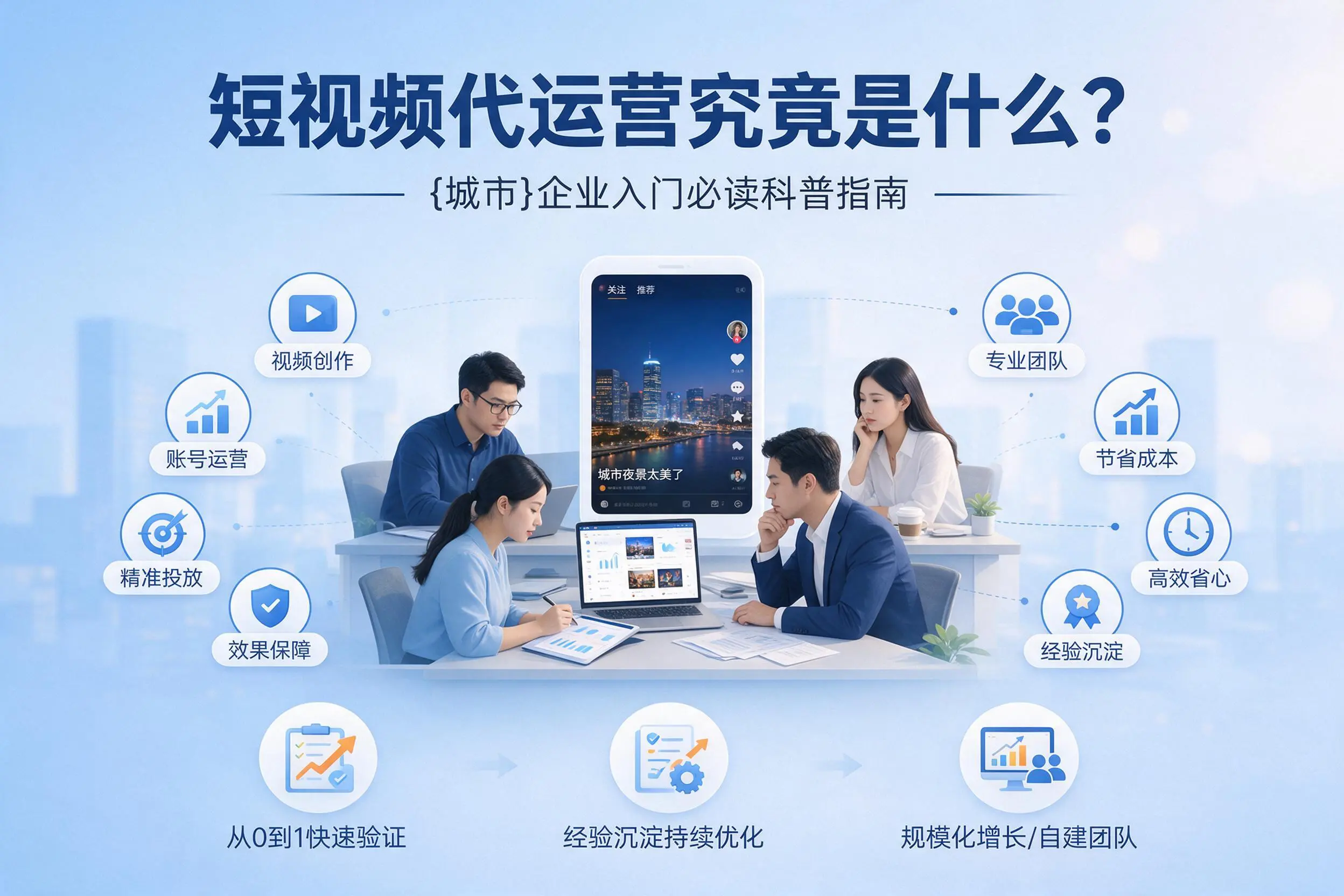短视频代运营究竟是什么?双鸭山企业入门必读科普指南